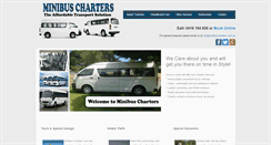 Desktop Screenshot of minibuscharters.com.au